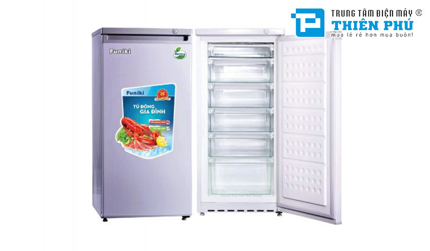 Tủ Đông Đứng Funiki Hòa Phát HSC 166P 152 Lít