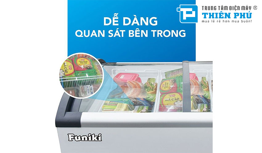 Tủ Đông Funiki HCF-500S1PĐG 1 Ngăn Đông 273 Lít