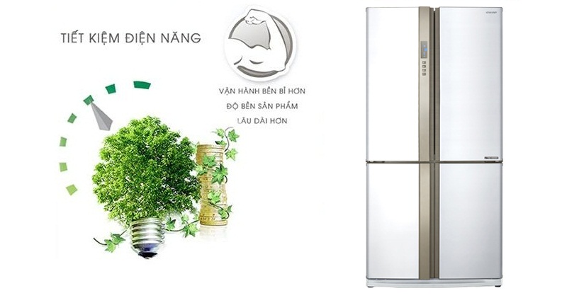 Tủ Lạnh Sharp Inverter SJ-FX680V-WH 678 Lít mang sự sáng tạo, lịch lãm đến căn bếp của bạn