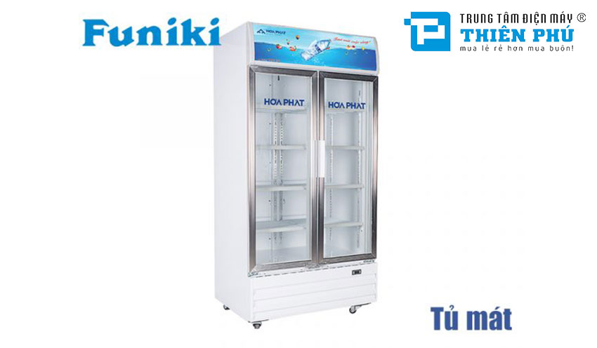 Tủ Mát Funiki 2 Cánh HSC-850F2 600 Lít Dàn Đồng