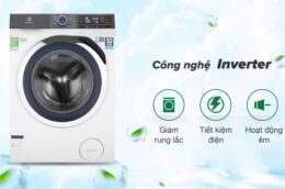 3 mẫu máy giặt Electrolux inverter tiết kiệm điện được nhiều người tin dùng
