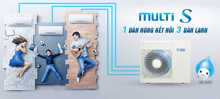 Tư vấn điều hòa multi Daikin cho các biệt thự sang trọng hiện đại