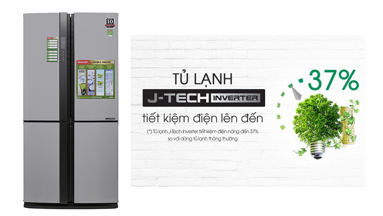 Khám phá công nghệ J-tech Inverter trên tủ lạnh Sharp