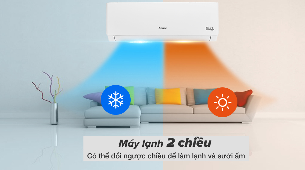 6 Tính năng cực hữu ích trên điều hòa Gree 2 chiều GWH18PD-K6D1P4