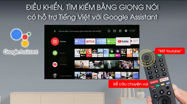 Trợ lý ảo Google Assistant trên smart tivi LG có thể làm được gì?
