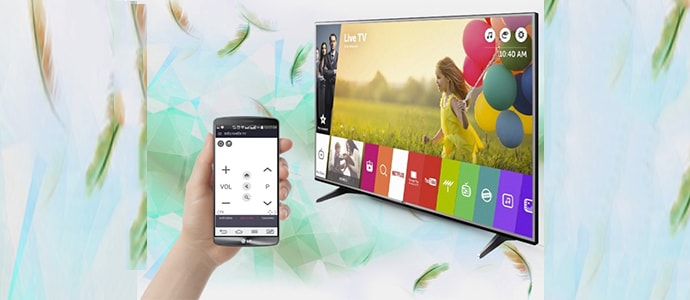 Hướng dẫn điều khiển Tivi LG giá rẻ bằng điện thoại với LG TV Remote