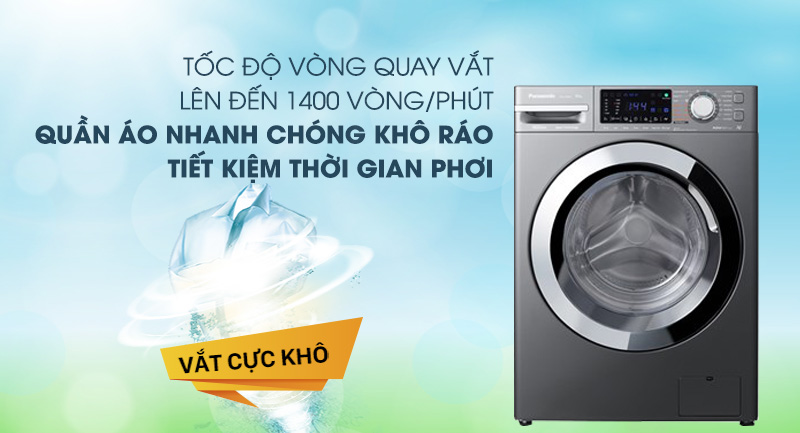 Yếu tố ảnh hưởng đến tốc độ vắt của máy giặt nhà bạn