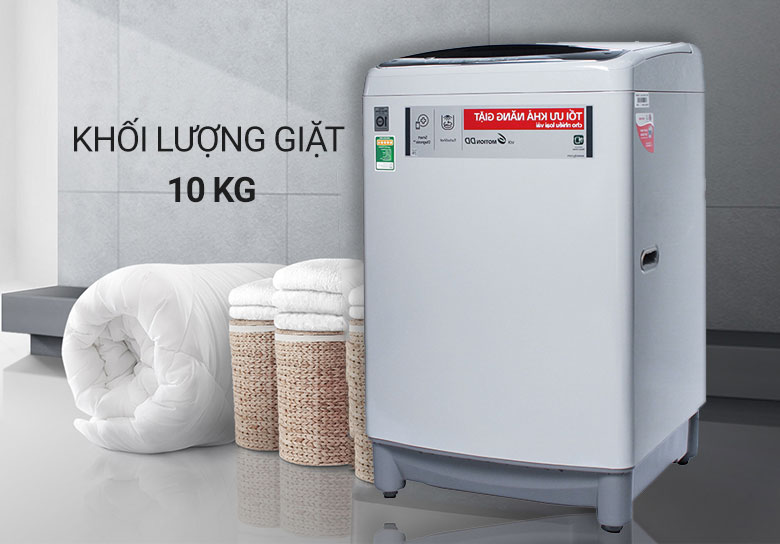 Máy giặt LG lồng đứng trang bị công nghệ Inverter và Smart Diagnosis