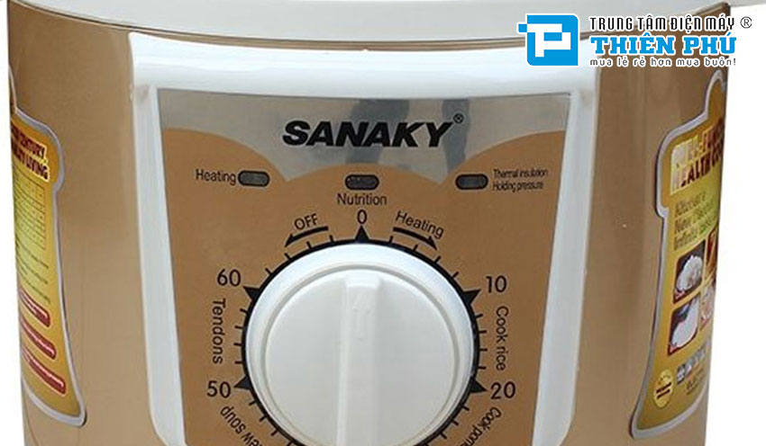 Nồi Áp Suất Đa Năng Sanaky 6 lít AT-61C