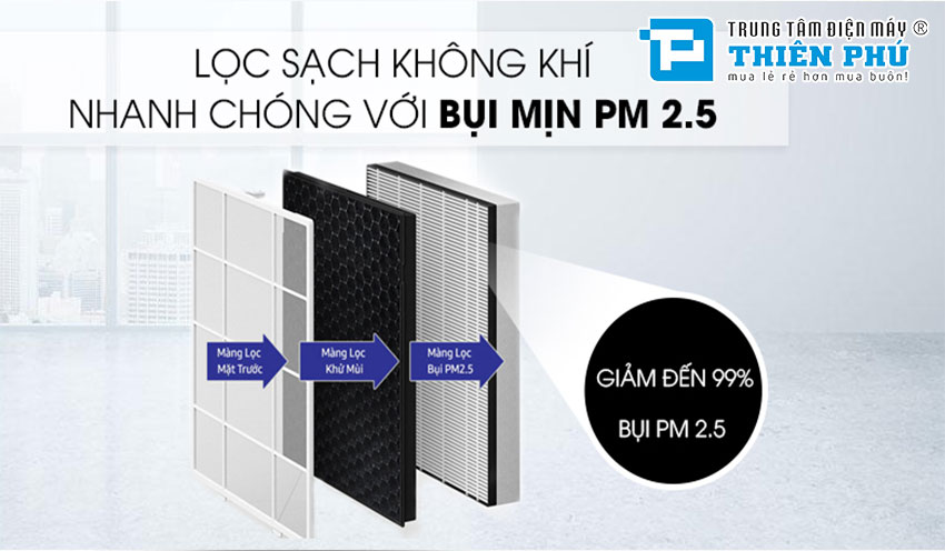 Máy Lọc Không Khí Samsung AX34R3020WW/SV