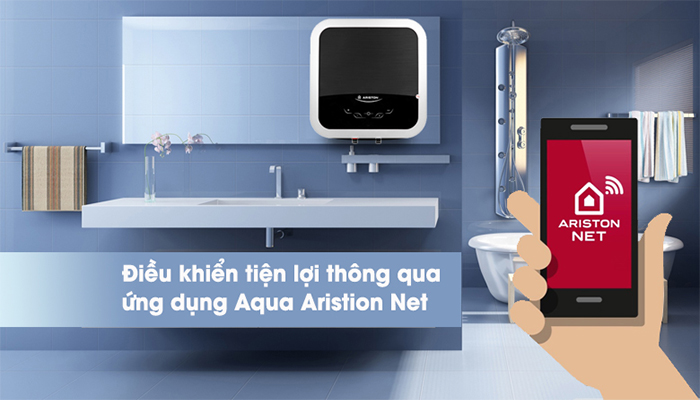 Bình Nóng Lạnh Ariston 30 lít Andris 2 Top Wifi 30LT - Bảo vệ song toàn, an toàn tuyệt đối
