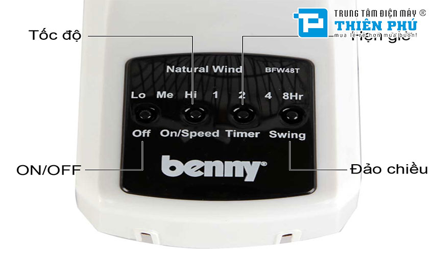 Quạt Treo Tường Benny BFW48T