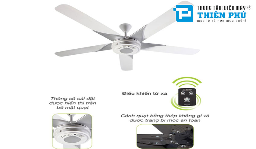 Quạt Trần Mitsubishi 5 Cánh C56-RQ5