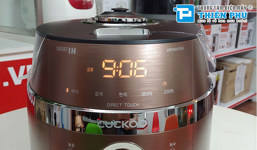 Nồi Cơm Điện Cao Tần Cuckoo CRP-JHR0660FBM 1.08 Lít