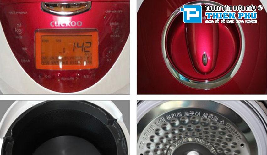 Nồi Cơm Áp Suất Điện Tử Cuckoo CRP-N0610FP 1.08 Lít