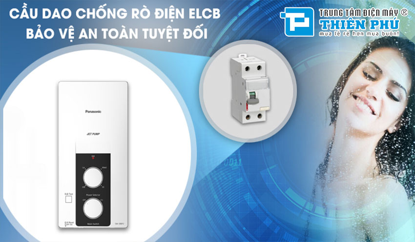 Bình Nóng Lạnh Panasonic Trực Tiếp DH-3RP2VK