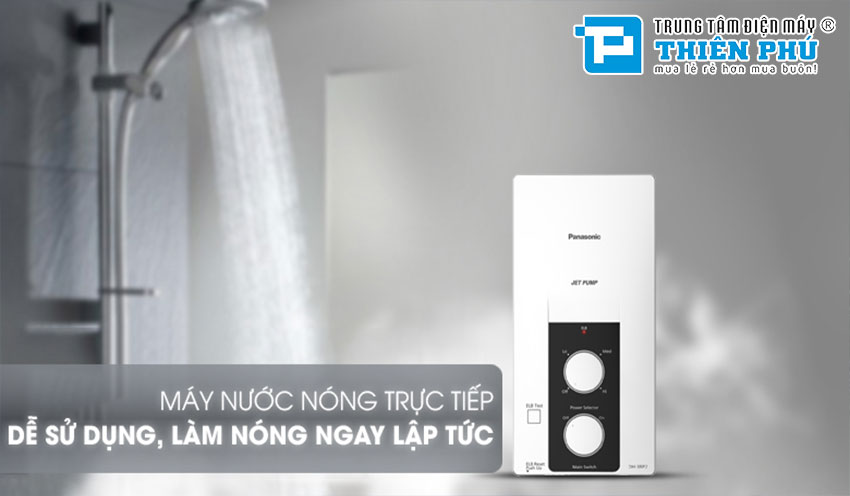 Bình Nóng Lạnh Panasonic Trực Tiếp DH-3RP2VK