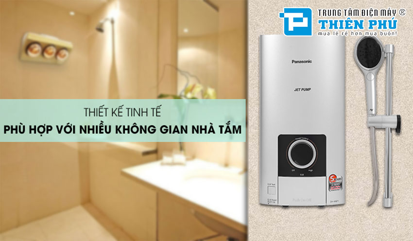 Bình Nóng Lạnh Panasonic Trực Tiếp DH-4NP1VS