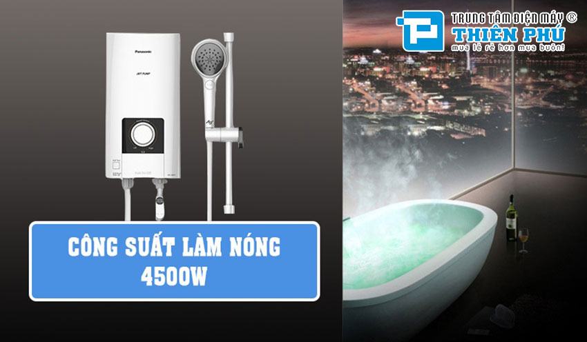 Bình Nóng Lạnh Panasonic Trực Tiếp DH-4NS3VW