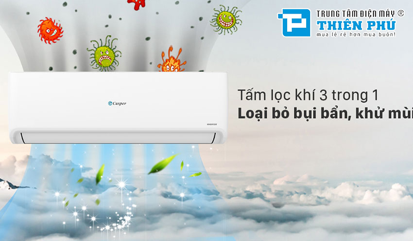 Điều hòa Casper 2 chiều 18000btu GH-18IS35 có gì đáng mua?