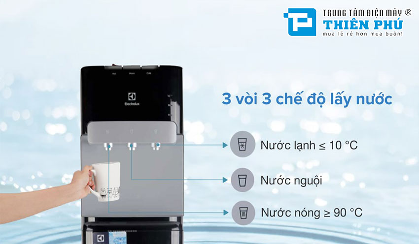 Cây Nước Nóng Lạnh Electrolux EQAXF01BXBV