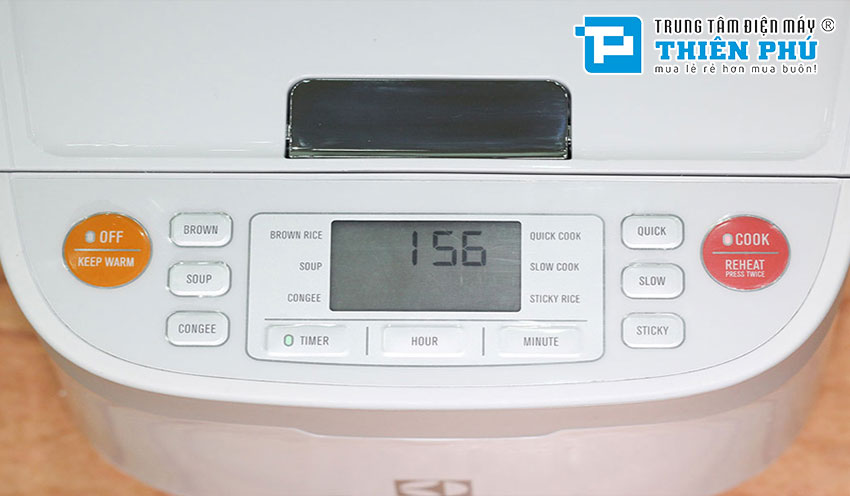 Nồi Cơm Điện Electrolux ERC6503W 1.2 Lít
