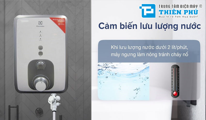 Bình Nóng Lạnh Electrolux Trực Tiếp EWE351BA-DW