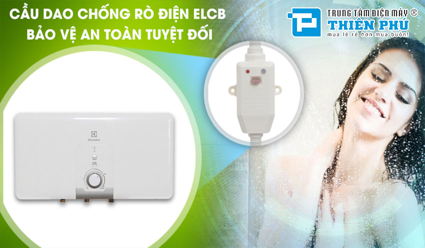 Bình Nóng Lạnh Electrolux 15 Lít EWS15DDX-DW