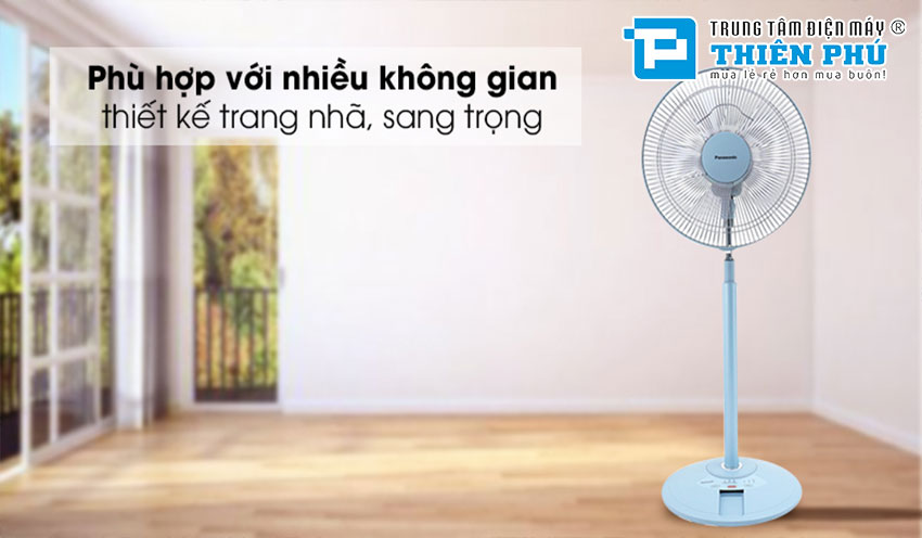 Quạt Lửng Panasonic F-308NHB Xanh