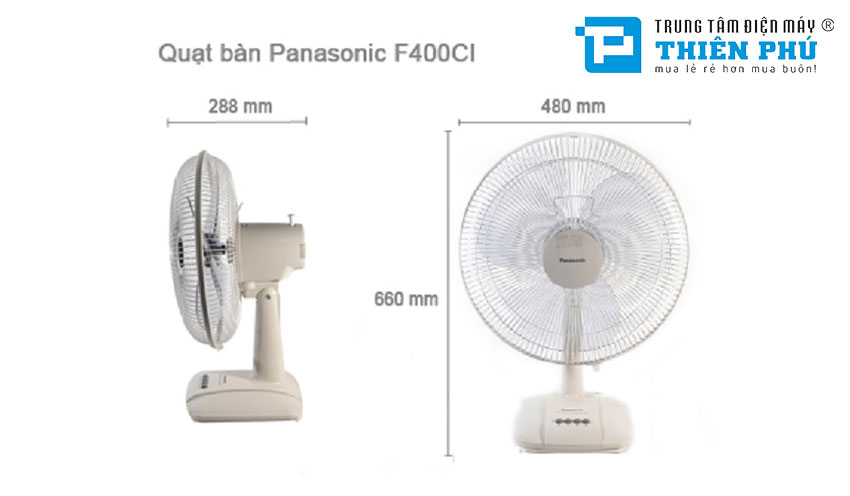 Quạt Bàn Panasonic F-400CI