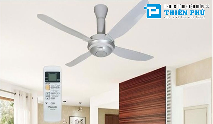 Quạt Trần Panasonic 4 Cánh F-56PZM Có Điều Khiển
