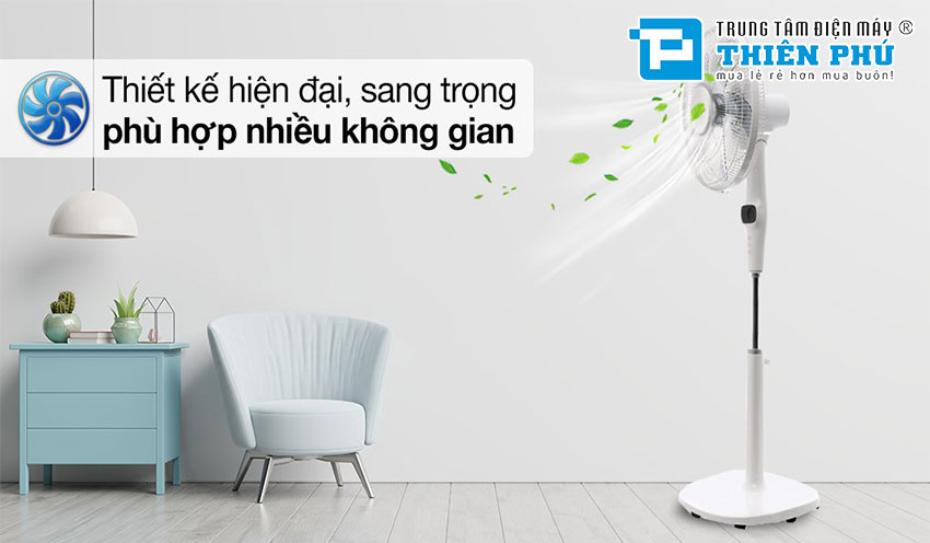 Quạt Cây Midea Điều Khiển FS40-15DR