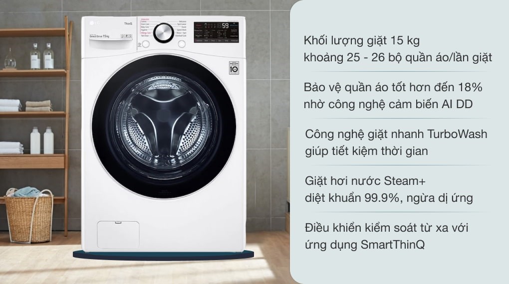 Top 3 máy giặt đời mới nhất 2021 đang ưa chuộng phổ biến hiện nay