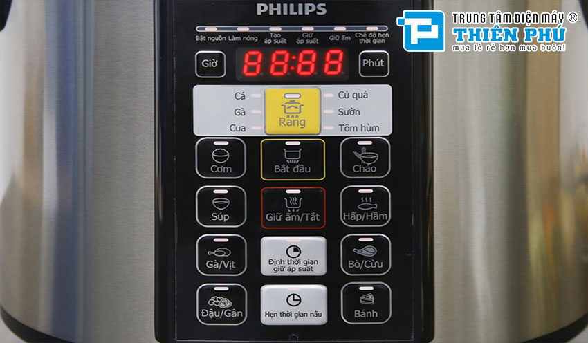 Vì sao nồi áp suất Philips HD2136/66 5 Lít thu hút chị em nội trợ như vậy?