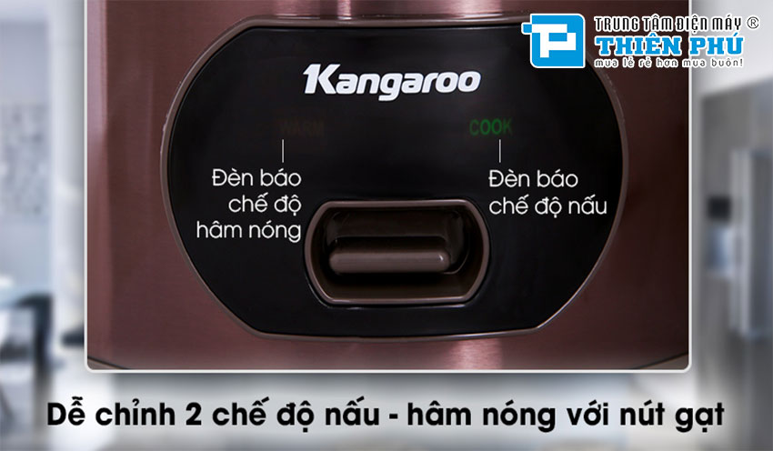 Nồi Cơm Điện Kangaroo KG18R2 1.8 Lít