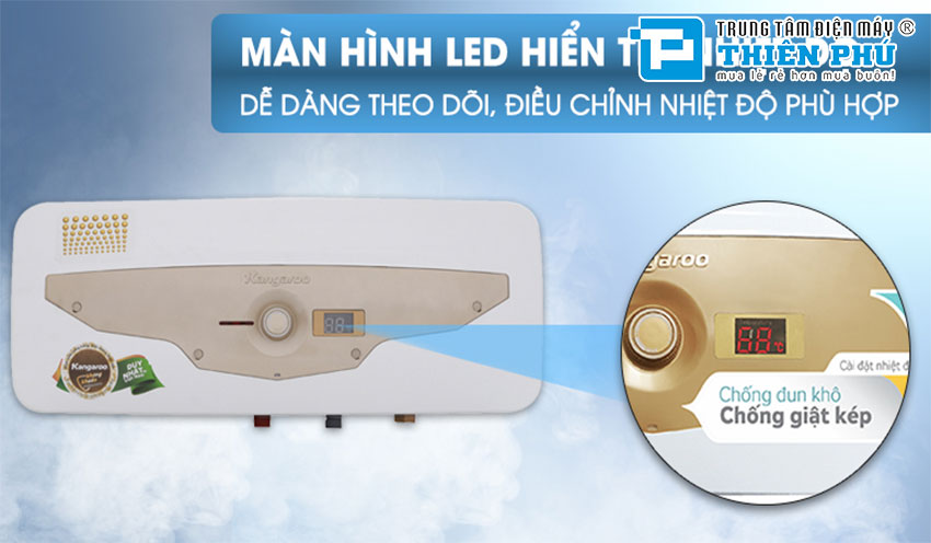 Bình Nóng Lạnh Kangaroo KG69A2