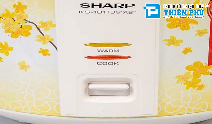 Nồi Cơm Điện Sharp KS-181TJV-AB 1.8 Lít