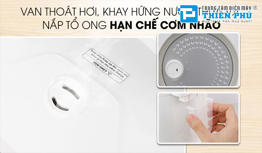 Nồi Cơm Điện Sharp KS-183TJV-CH 1.8 Lít