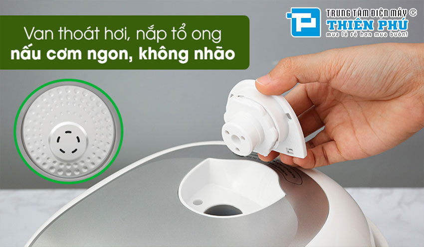 Nồi Cơm Điện Sharp KS-COM08V-SL 0.72 Lít