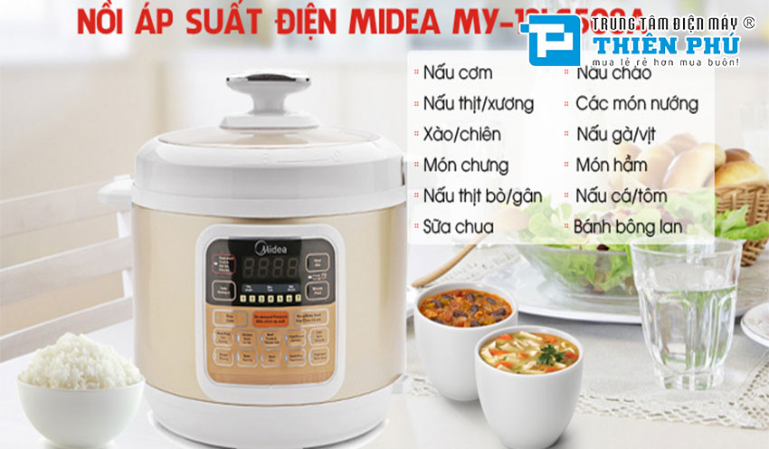 Nồi Áp Suất Midea MY-12LS508A