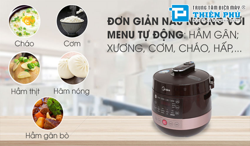 Nồi Áp Suất Midea MY-CS5039