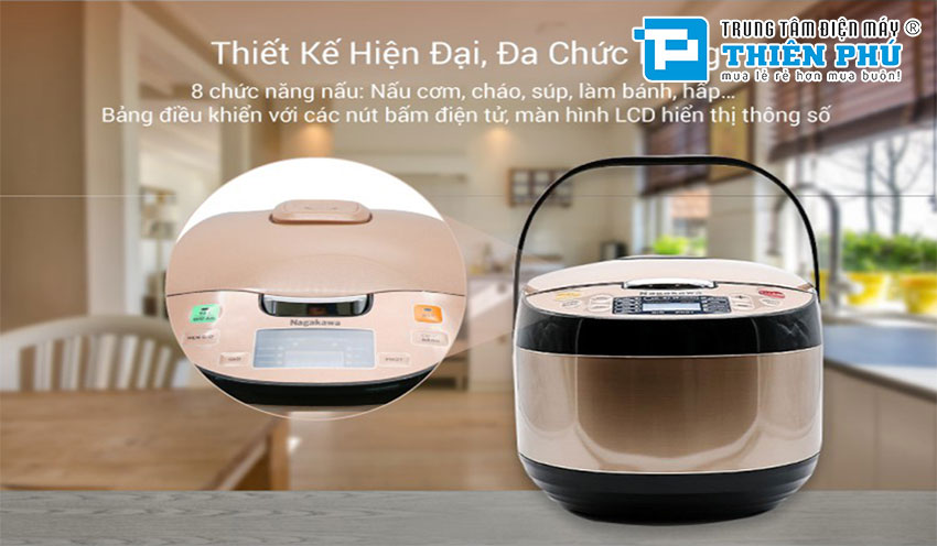 Nồi Cơm Điện Nagakawa NAG0103 1.8 Lít