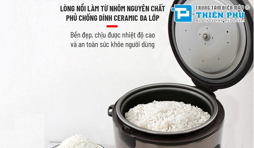 Nồi Cơm Điện Nagakawa NAG0133 1.8 Lít