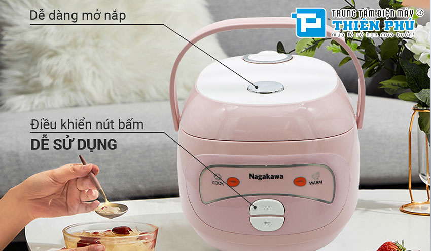 Nồi Cơm Điện Nagakawa NAG0134 1 Lít