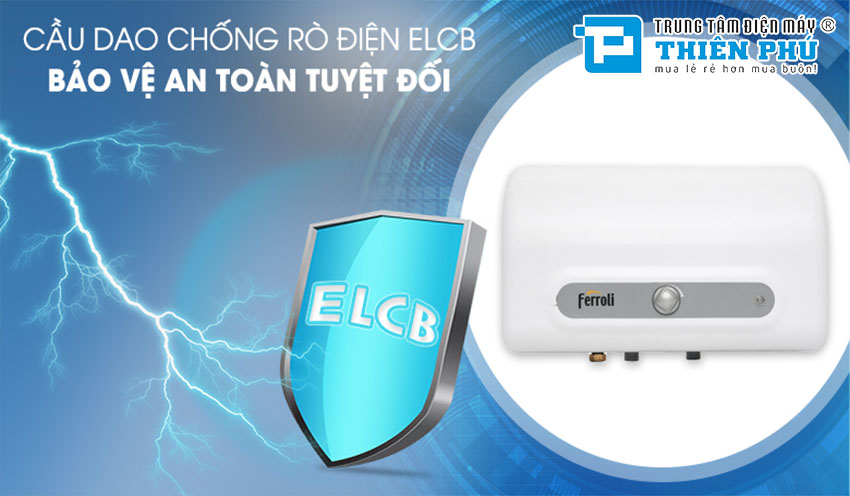 Bình Nóng Lạnh Ferroli Evo QQ15ME