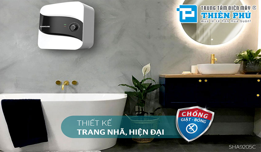 Bình Nóng Lạnh Sunhouse 20 Lít SHA9205C