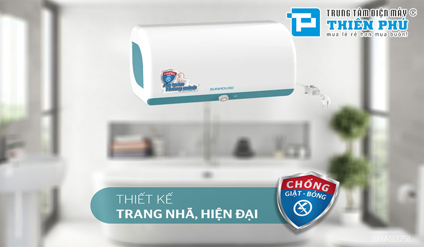 Bình Nóng Lạnh Sunhouse 30 Lít SHA9375L
