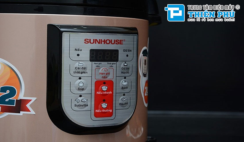 Nồi Áp Suất Điện Sunhouse 5 Lít SHD1758