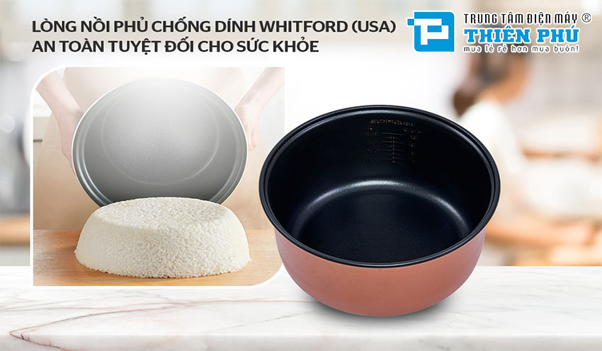 Nồi Cơm Điện Sunhouse SHD8602 1.8 Lít