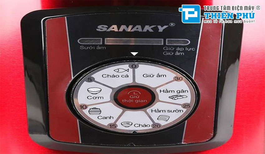 Nồi Áp Suất Điện Sanaky 6 Lít SNK-62C